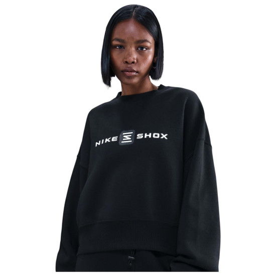 Nike Γυναικείο φούτερ Sportswear Phoenix Fleece Shox Crew Sweatshirt